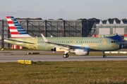 American Airlines Airbus A319-112 (D-AVXM) at  Hamburg - Finkenwerder, Germany