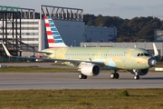 American Airlines Airbus A319-112 (D-AVXM) at  Hamburg - Finkenwerder, Germany