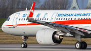 Sichuan Airlines Airbus A321-271N (D-AVXM) at  Hamburg - Finkenwerder, Germany