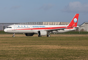 Sichuan Airlines Airbus A321-271N (D-AVXM) at  Hamburg - Finkenwerder, Germany