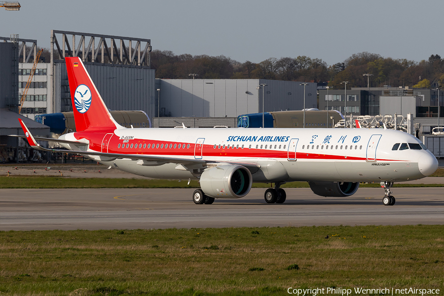 Sichuan Airlines Airbus A321-271N (D-AVXM) | Photo 381582