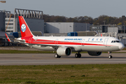 Sichuan Airlines Airbus A321-271N (D-AVXM) at  Hamburg - Finkenwerder, Germany