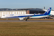 All Nippon Airways - ANA Airbus A321-211 (D-AVXN) at  Hamburg - Finkenwerder, Germany