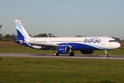 IndiGo Airbus A321-271NX (D-AVXN) at  Hamburg - Finkenwerder, Germany