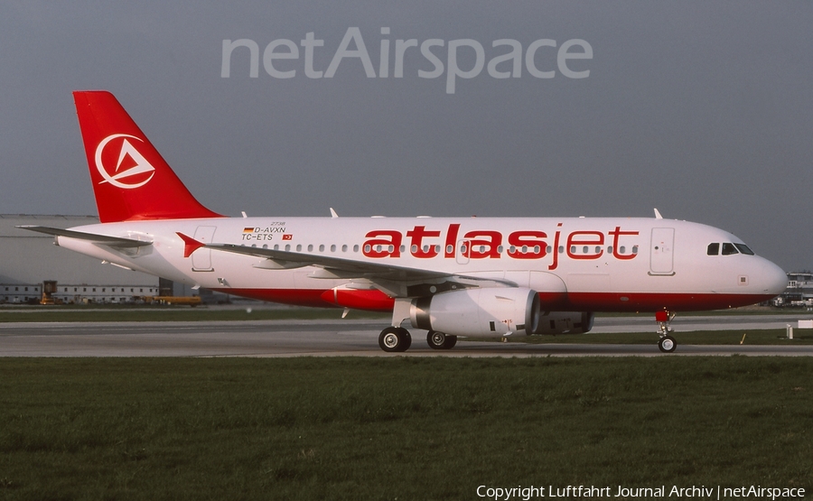 Atlasjet Airbus A319-132 (D-AVXN) | Photo 413754