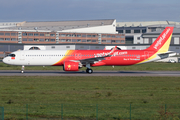 VietJet Air Airbus A321-271NX (D-AVXN) at  Hamburg - Finkenwerder, Germany