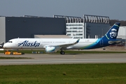 Alaska Airlines Airbus A321-253N (D-AVXO) at  Hamburg - Finkenwerder, Germany