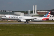 American Airlines Airbus A321-231 (D-AVXO) at  Hamburg - Finkenwerder, Germany