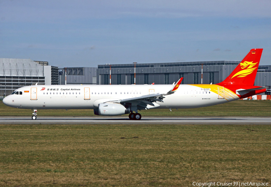 Capital Airlines Airbus A321-231 (D-AVXO) | Photo 269090