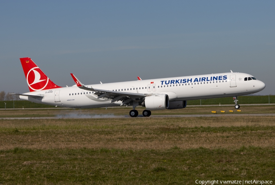 Turkish Airlines Airbus A321-271NX (D-AVXO) | Photo 378666