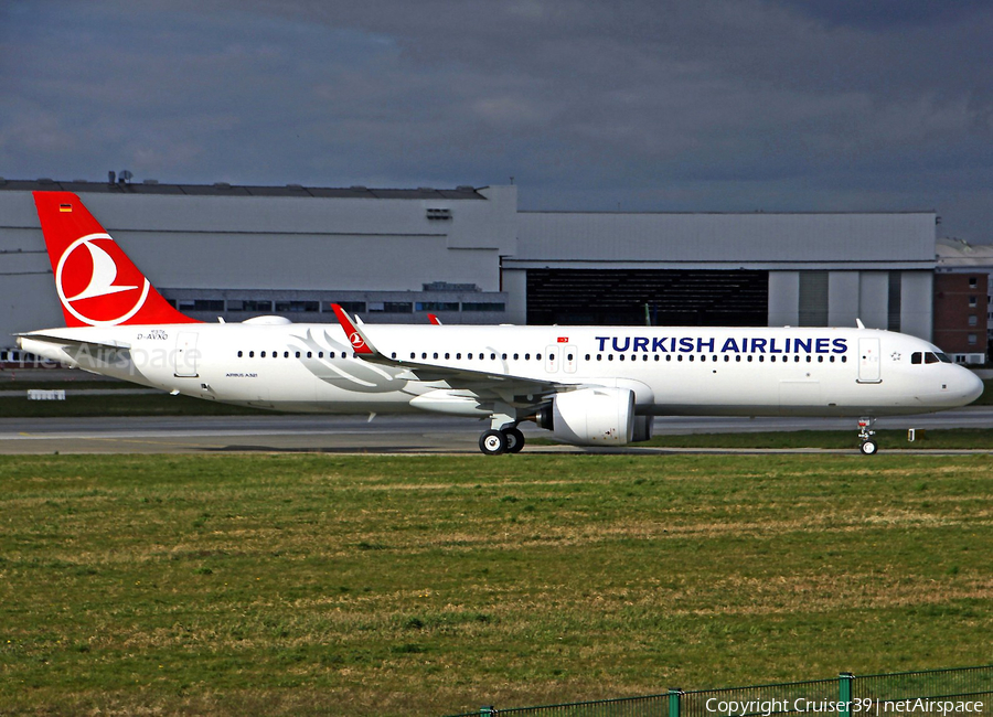 Turkish Airlines Airbus A321-271NX (D-AVXO) | Photo 393125