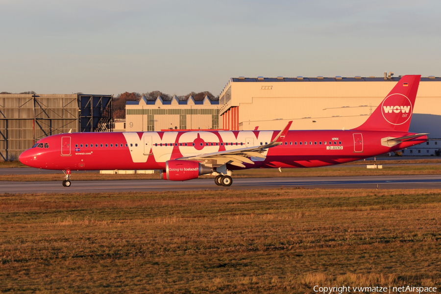 WOW Air Airbus A321-211 (D-AVXO) | Photo 132609