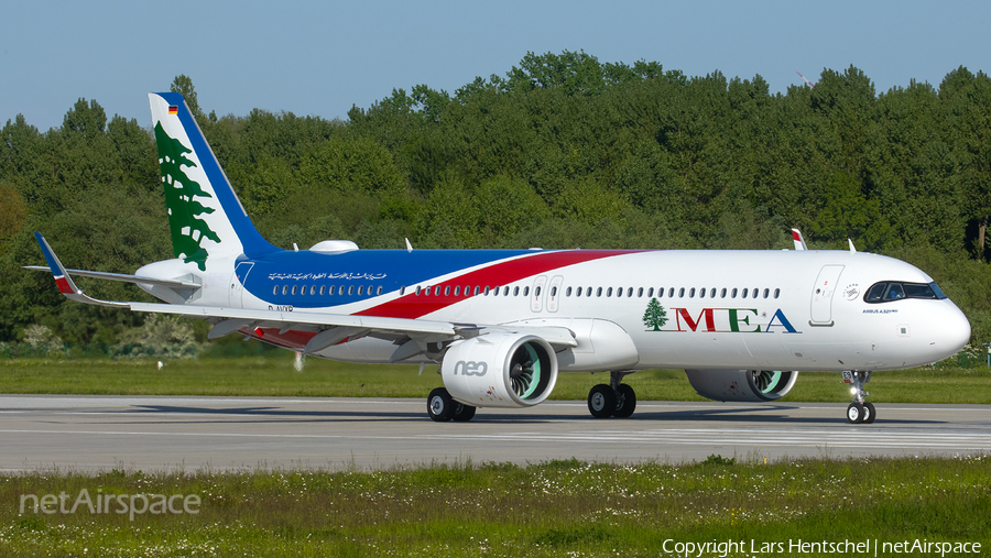 MEA - Middle East Airlines Airbus A321-271NX (D-AVXP) | Photo 450470