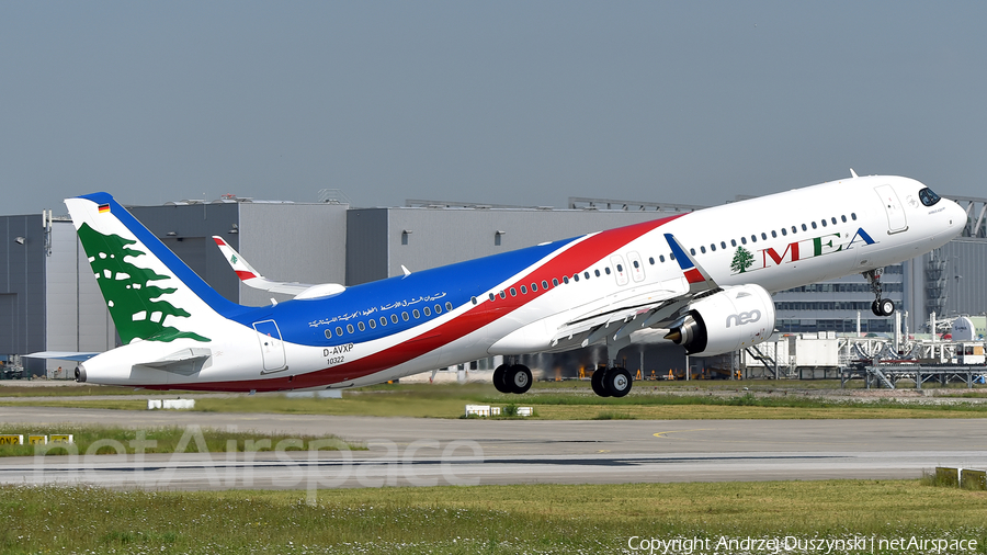 MEA - Middle East Airlines Airbus A321-271NX (D-AVXP) | Photo 452109