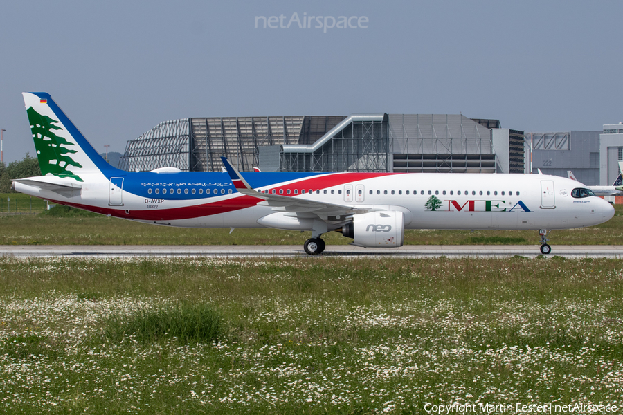 MEA - Middle East Airlines Airbus A321-271NX (D-AVXP) | Photo 452529