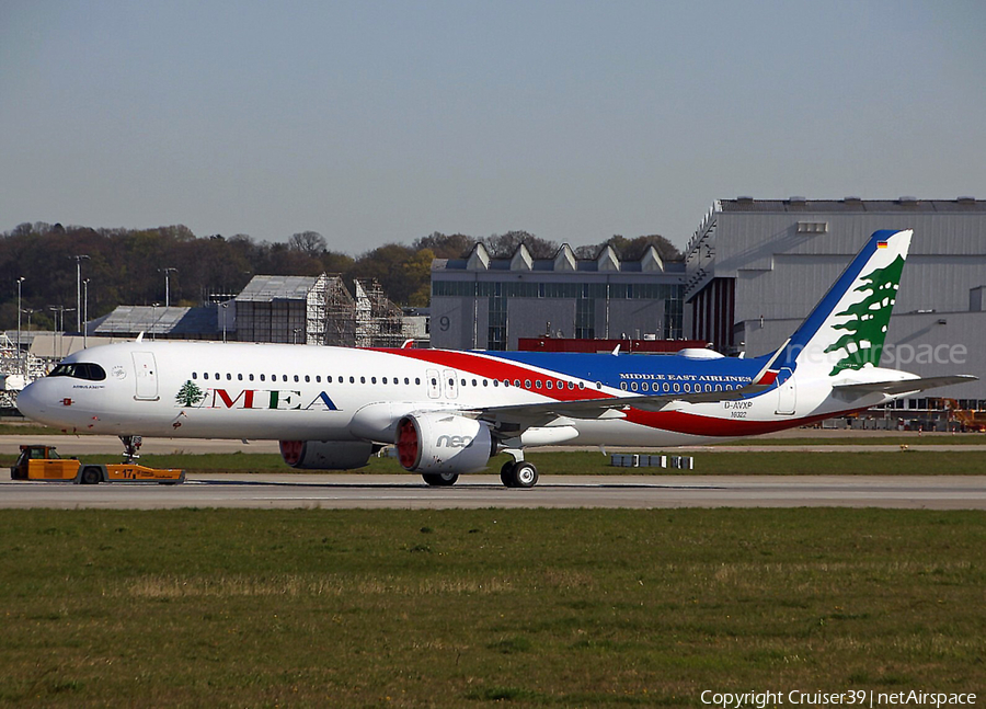 MEA - Middle East Airlines Airbus A321-271NX (D-AVXP) | Photo 457597
