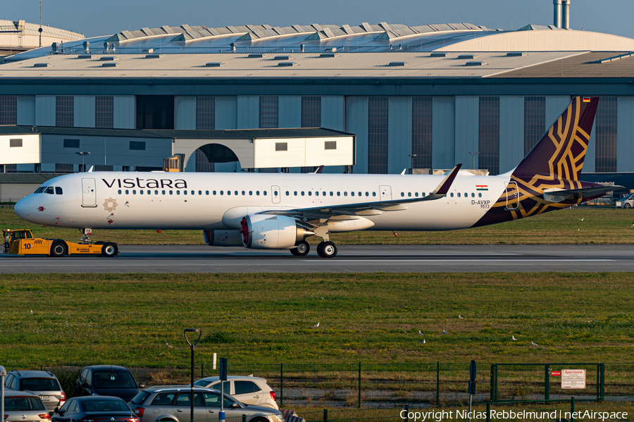 Vistara Airbus A321-251NX (D-AVXP) | Photo 398040