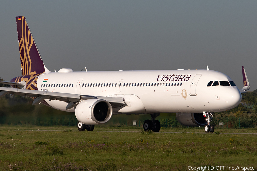 Vistara Airbus A321-251NX (D-AVXP) | Photo 403292