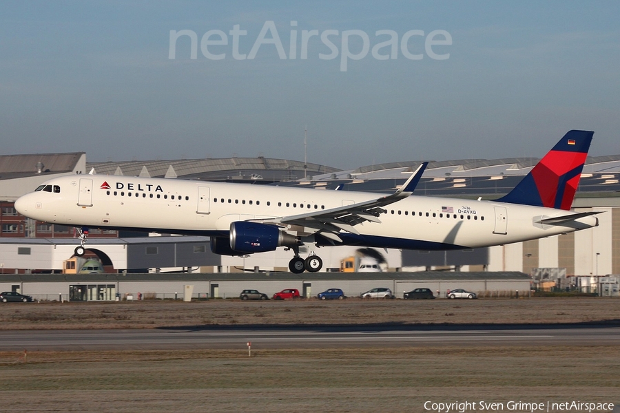 Delta Air Lines Airbus A321-211 (D-AVXQ) | Photo 132690