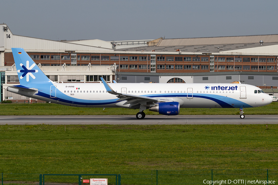 Interjet Airbus A321-211 (D-AVXQ) | Photo 184098