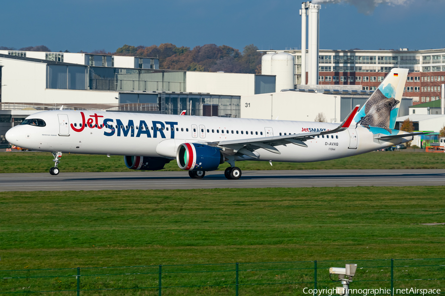 JetSMART Airbus A321-271NX (D-AVXQ) | Photo 537543