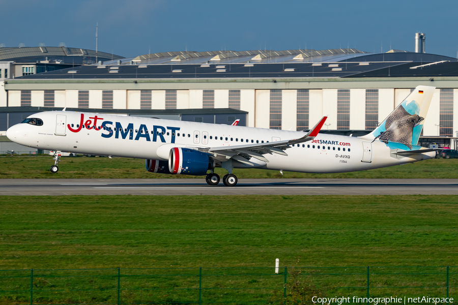 JetSMART Airbus A321-271NX (D-AVXQ) | Photo 537544