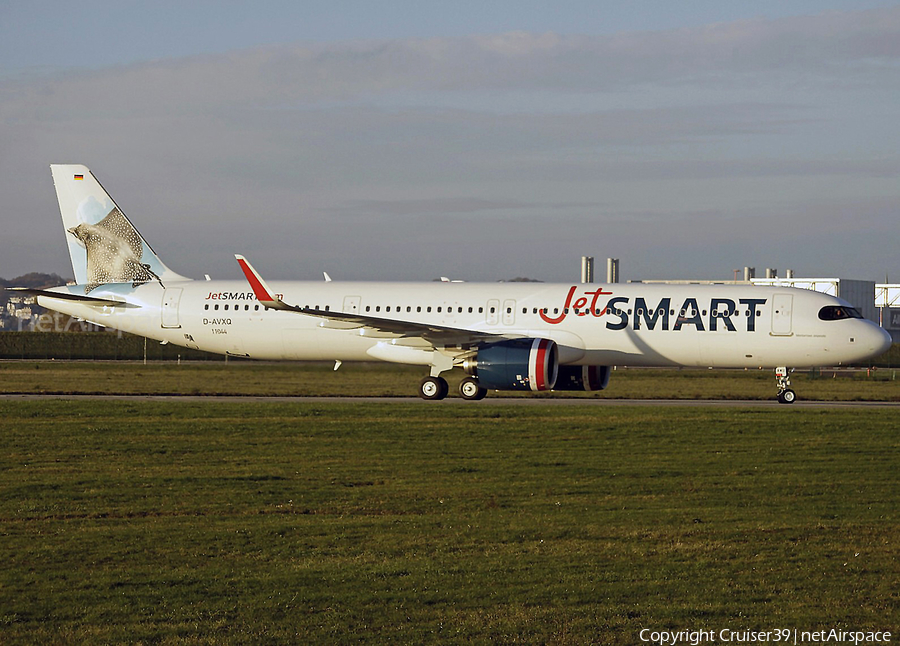 JetSMART Airbus A321-271NX (D-AVXQ) | Photo 577997