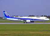All Nippon Airways - ANA Airbus A321-271N (D-AVXR) at  Hamburg - Fuhlsbuettel (Helmut Schmidt), Germany