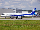 All Nippon Airways - ANA Airbus A321-272N (D-AVXR) at  Hamburg - Finkenwerder, Germany