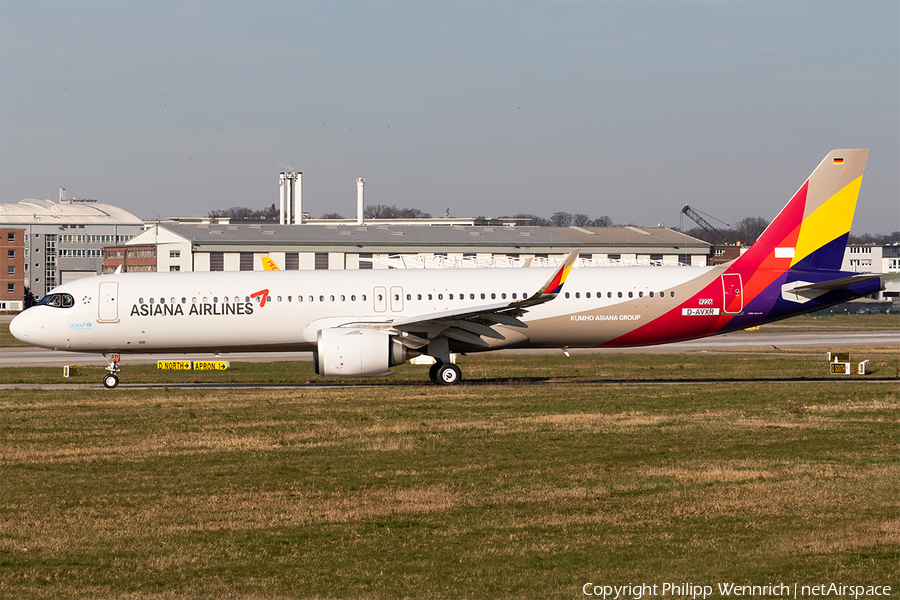 Asiana Airlines Airbus A321-251NX (D-AVXR) | Photo 378555