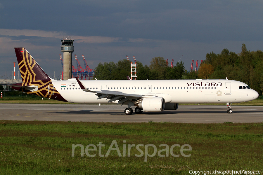Vistara Airbus A321-251NX (D-AVXR) | Photo 448113