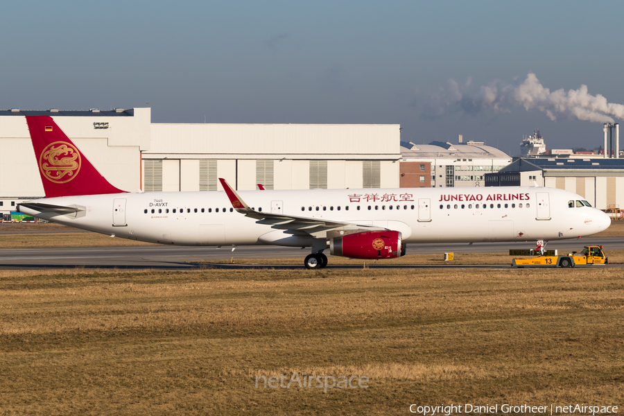 Juneyao Airlines Airbus A321-231 (D-AVXT) | Photo 142850