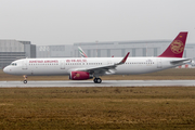 Juneyao Airlines Airbus A321-231 (D-AVXT) at  Hamburg - Finkenwerder, Germany