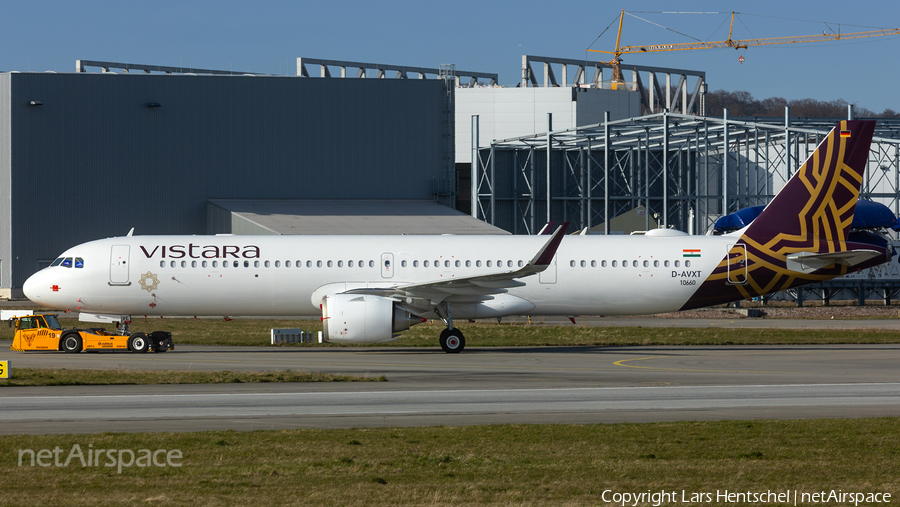 Vistara Airbus A321-251NX (D-AVXT) | Photo 501154