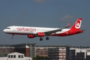 Air Berlin Airbus A321-211 (D-AVXU) at  Hamburg - Finkenwerder, Germany