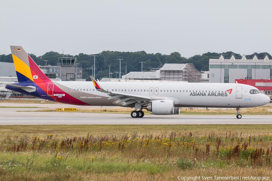 Asiana Airlines Airbus A321-252NX (D-AVXV) | Photo 341427