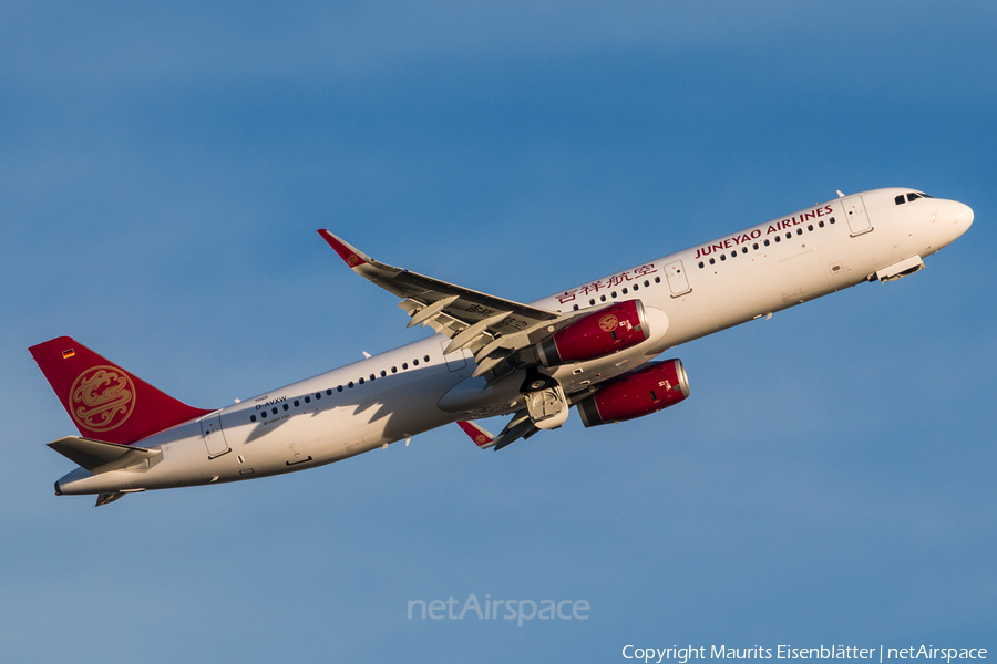 Juneyao Airlines Airbus A321-231 (D-AVXW) | Photo 142335