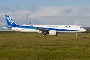 All Nippon Airways - ANA Airbus A321-272N (D-AVXX) at  Hamburg - Finkenwerder, Germany