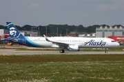 Alaska Airlines Airbus A321-253N (D-AVXY) at  Hamburg - Finkenwerder, Germany