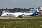 Alaska Airlines Airbus A321-253N (D-AVXY) at  Hamburg - Finkenwerder, Germany