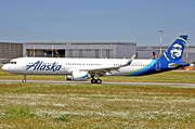 Alaska Airlines Airbus A321-253N (D-AVXY) at  Hamburg - Finkenwerder, Germany