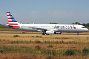 American Airlines Airbus A321-231 (D-AVXY) at  Hamburg - Finkenwerder, Germany
