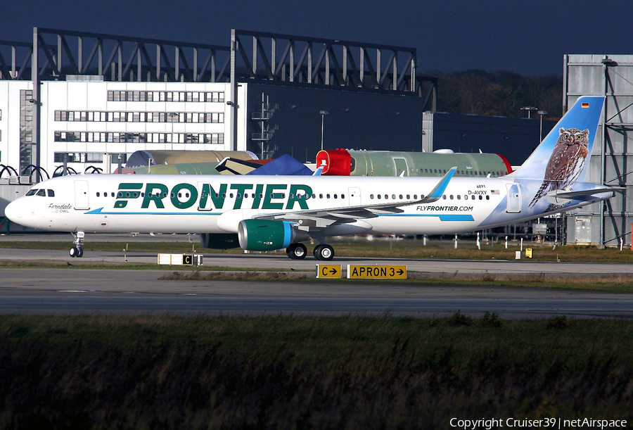 Frontier Airlines Airbus A321-211 (D-AVXY) | Photo 138977