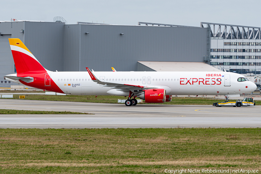 Iberia Airbus A321-251NX (D-AVXZ) | Photo 377531