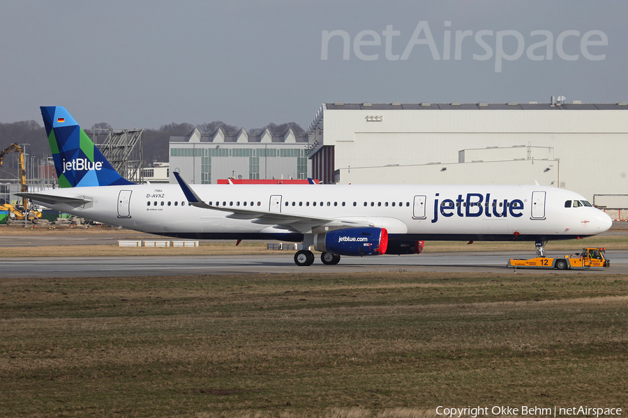 JetBlue Airways Airbus A321-231 (D-AVXZ) | Photo 148594