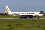 Starlux Airlines Airbus A321-252NX (D-AVXZ) at  Hamburg - Finkenwerder, Germany