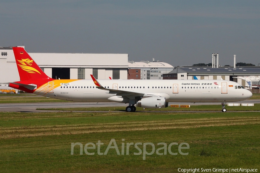 Capital Airlines Airbus A321-231 (D-AVYA) | Photo 120072