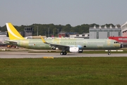 Cebu Pacific Airbus A321-211 (D-AVYA) at  Hamburg - Finkenwerder, Germany