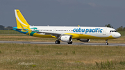 Cebu Pacific Airbus A321-211 (D-AVYA) at  Hamburg - Finkenwerder, Germany