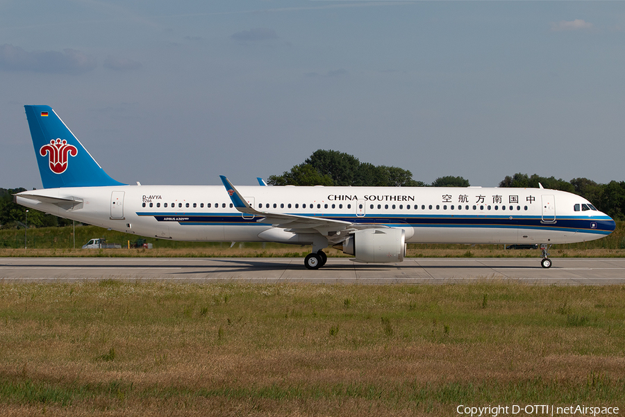 China Southern Airlines Airbus A321-253NX (D-AVYA) | Photo 390080